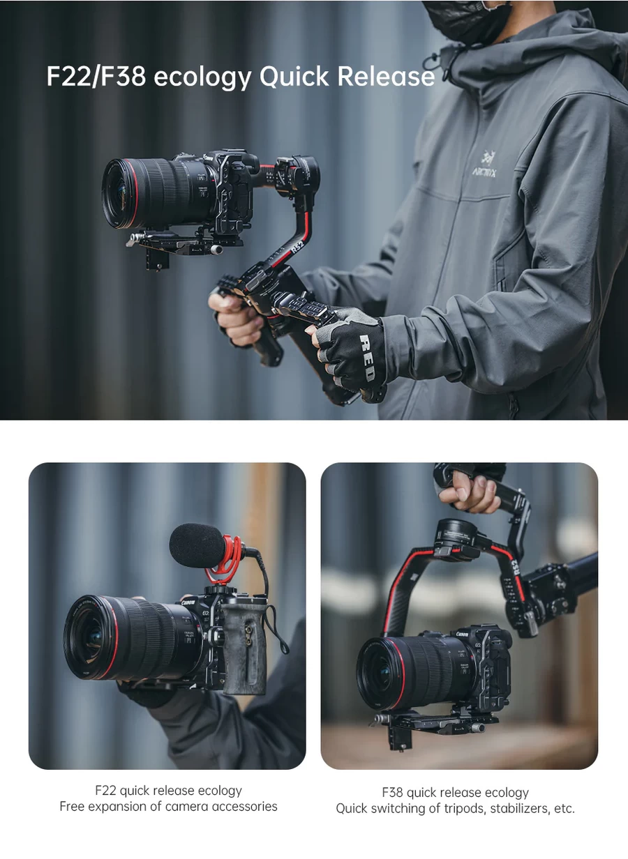 Falcam 3231 F22&F38 Quick Release Camera L Bracket (For EOS R7) by in - EC MALL