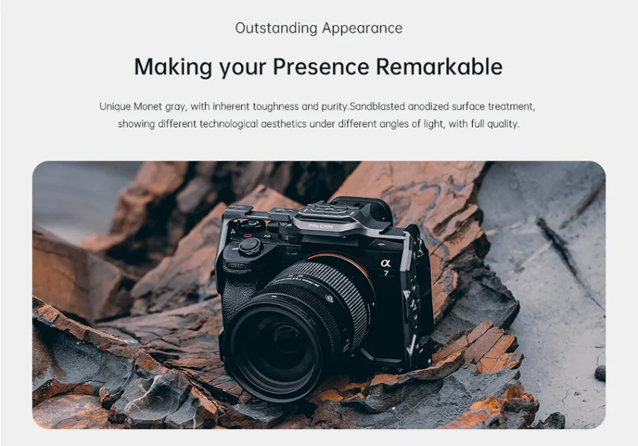 Falcam QuickRelease CameraCage (For Sony A7M4) 2824 by  in  - EC MALL