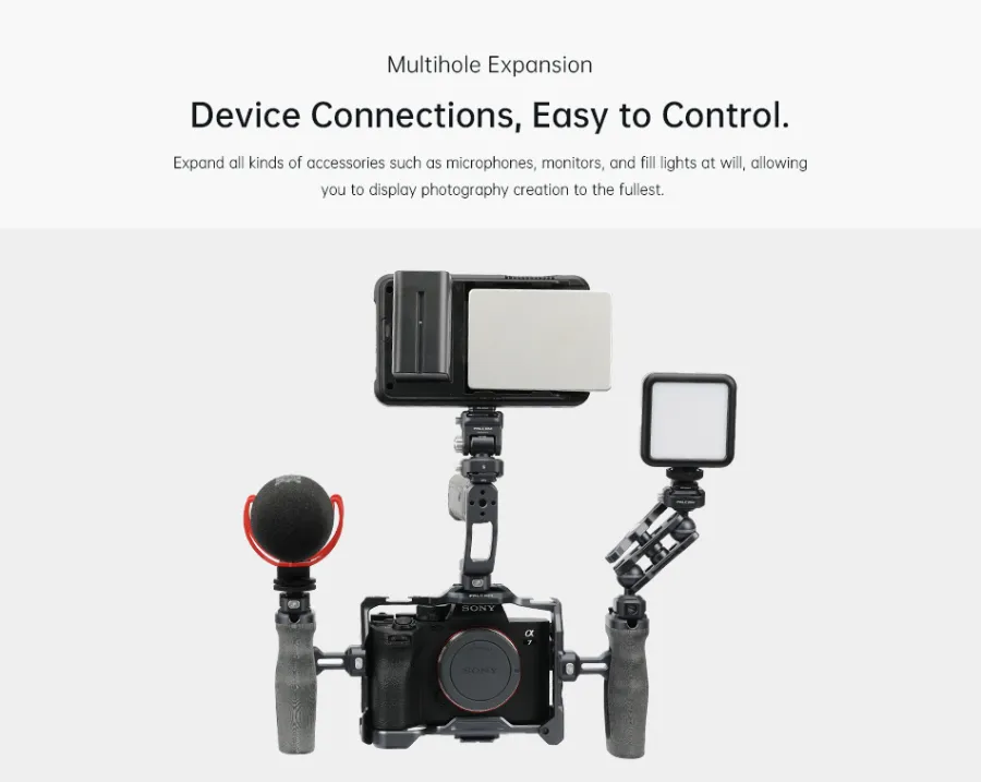 Falcam QuickRelease CameraCage (For Sony A7M4) 2824 by  in  - EC MALL