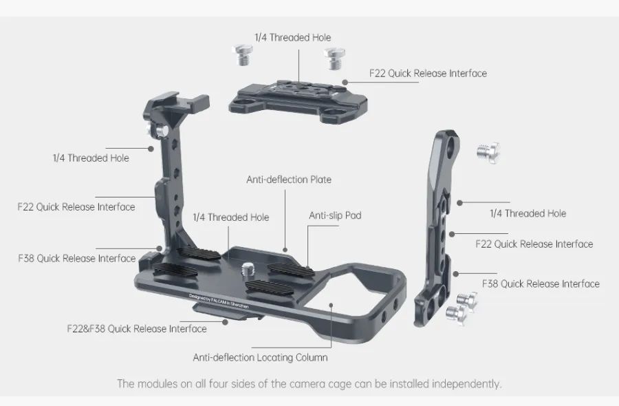 Falcam QuickRelease CameraCage (For Sony FX3) 2823 by  in  - EC MALL
