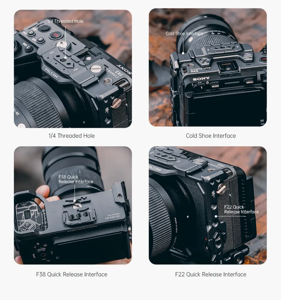 Falcam QuickRelease CameraCage (For Sony FX3) 2823 by  in  - EC MALL