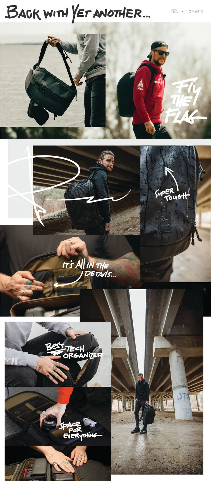 NOMATIC x Peter McKinnon 2 Large Cube by  in  - EC MALL