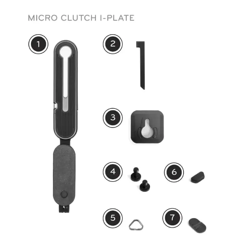 Peak Design Micro Cluth I-Plate by  in  - EC MALL