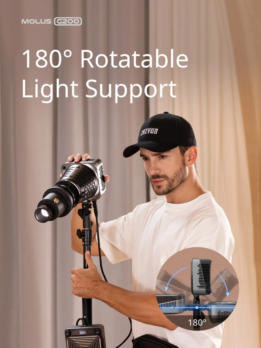 Zhiyun MOLUS G200 Video Light by  in  - EC MALL