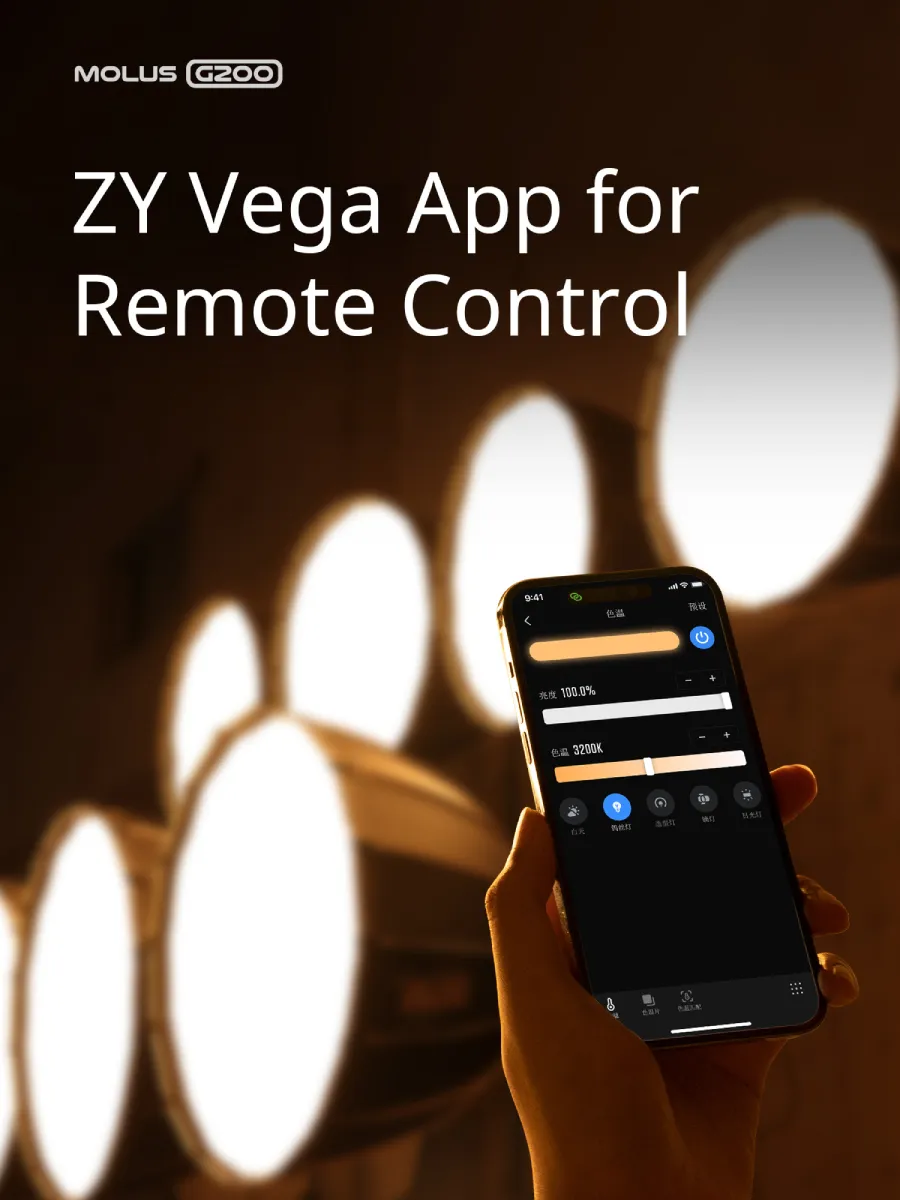 Zhiyun MOLUS G200 Video Light by  in  - EC MALL