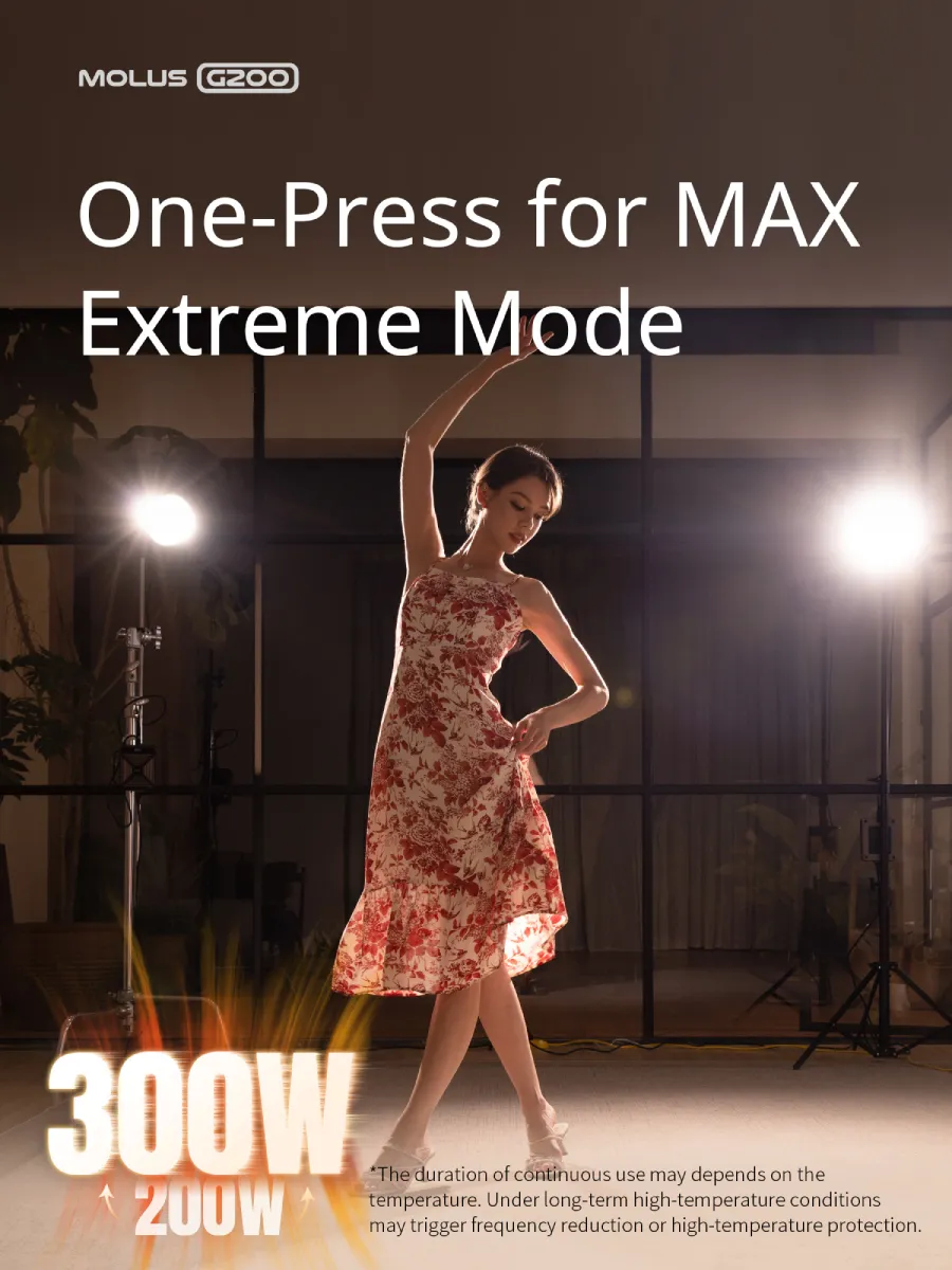 Zhiyun MOLUS G200 Video Light by  in  - EC MALL