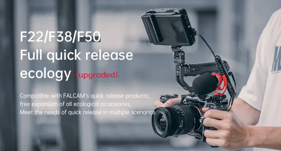 Falcam 2635A F22&amp;F38&amp;F50 Quick Release Camera Cage V2 (For Sony A7 III / A7S III / A7R IV / A1) by  in  - EC MALL