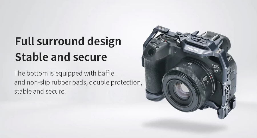 Falcam 3230 F22&amp;F38&amp;F50 Quick Release Camera Full Cage (For EOS R7) by  in  - EC MALL