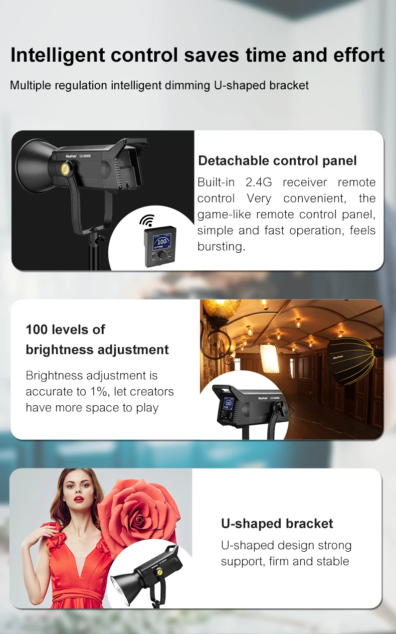 NiceFoto LV-1500B LED Video Light by in - EC MALL