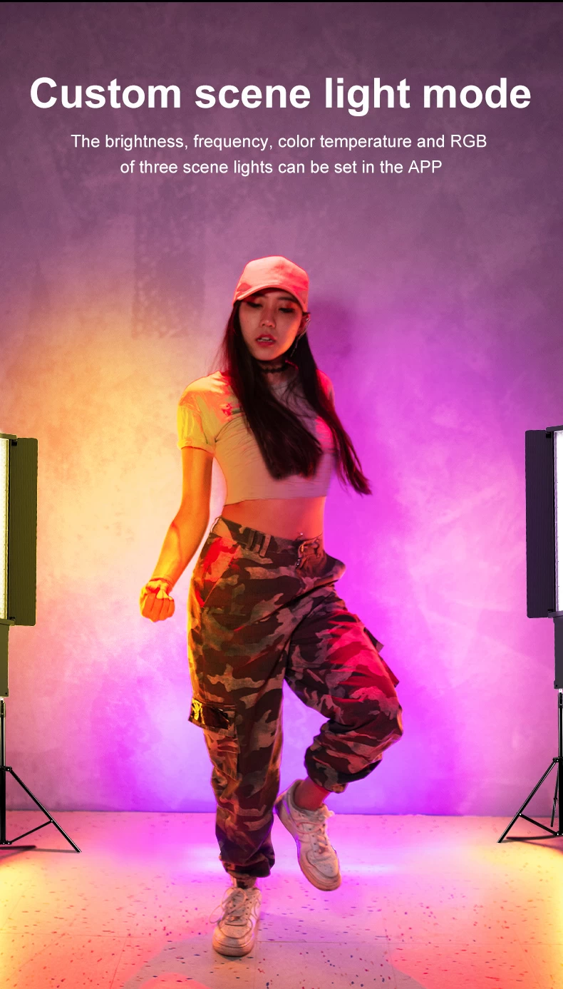 NiceFoto TC-C2 RGB LED Video Light by  in  - EC MALL