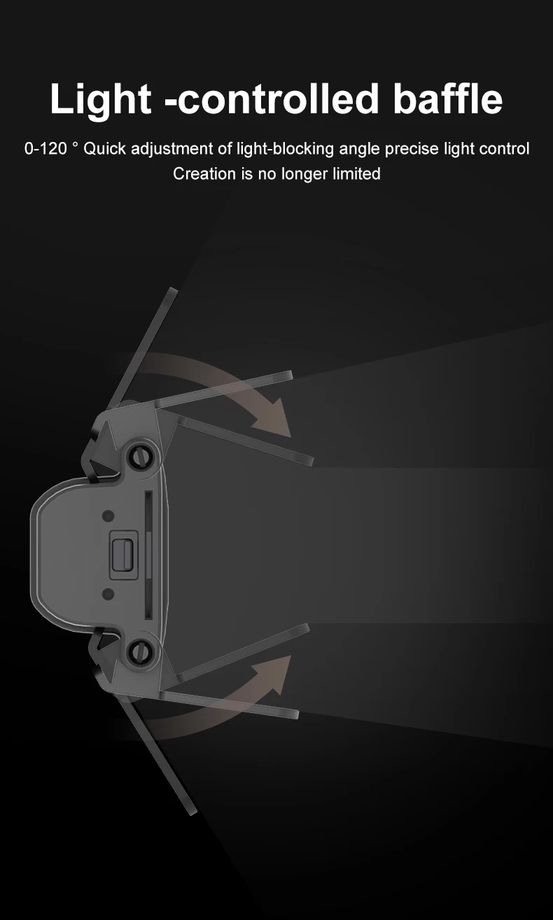 NiceFoto TC-C2 RGB LED Video Light by  in  - EC MALL