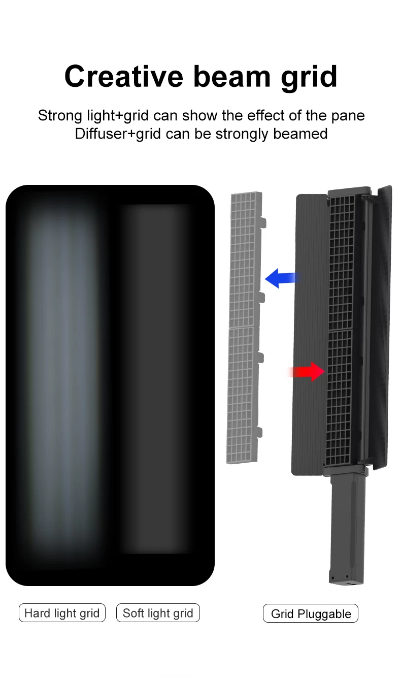 NiceFoto TC-C2 RGB LED Video Light by  in  - EC MALL