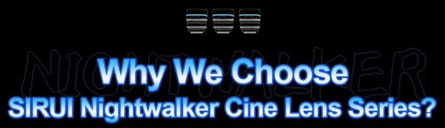 Sirui Nightwalker 24&amp;35&amp;55mm T1.2 S35 Lens Set by  in  - EC MALL