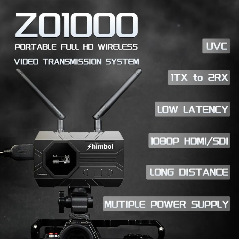 Shimbol ZO1000 Wireless Video Transmission System by  in  - EC MALL