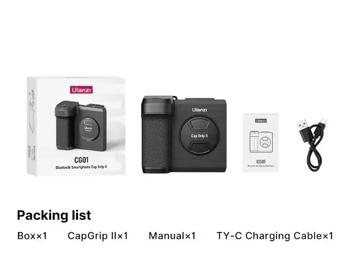 Ulanzi CG01 Bluetooth Smartphone CapGrip II by  in  - EC MALL