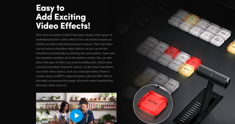 Blackmagic Design ATEM Television Studio 4K8 by in - EC MALL