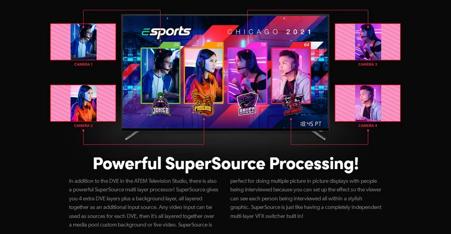 Blackmagic Design ATEM Television Studio 4K8 by in - EC MALL