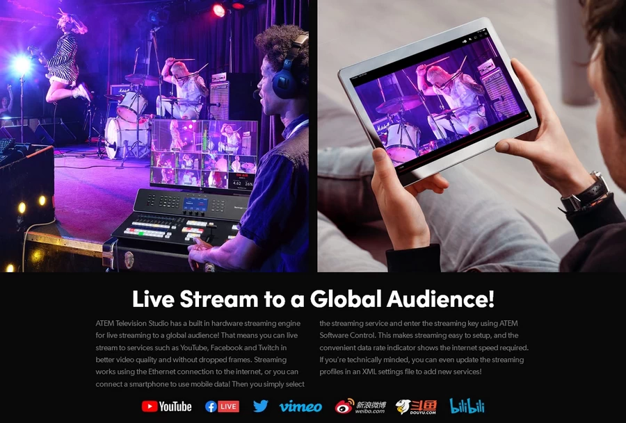 Blackmagic Design ATEM Television Studio 4K8 by in - EC MALL