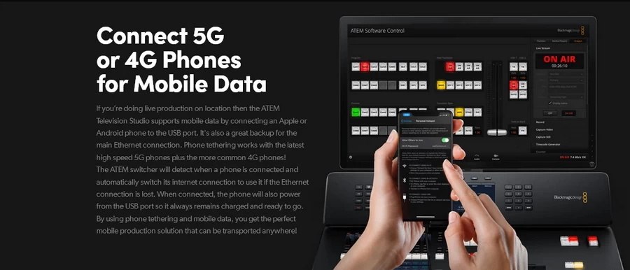 Blackmagic Design ATEM Television Studio 4K8 by in - EC MALL