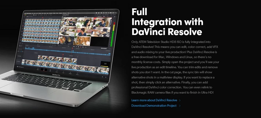 Blackmagic Design ATEM Television Studio 4K8 by  in  - EC MALL