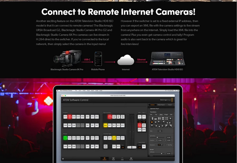 Blackmagic Design ATEM Television Studio 4K8 by in - EC MALL