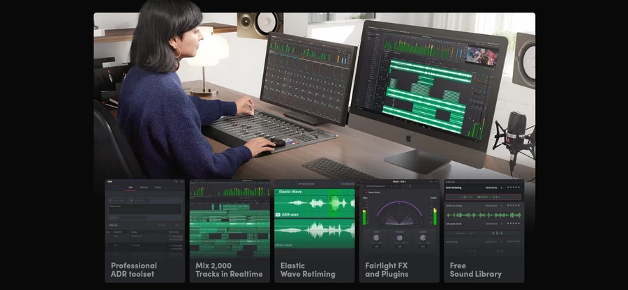 Blackmagic Design DaVinci Resolve Studio (License) by  in  - EC MALL