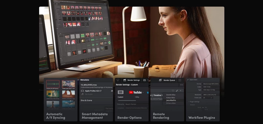 Blackmagic Design DaVinci Resolve Studio (License) by  in  - EC MALL