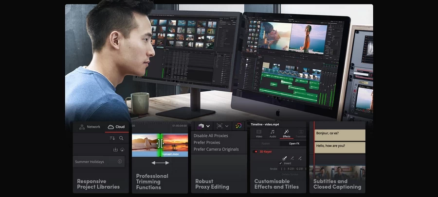 Blackmagic Design DaVinci Resolve Studio (License) by in - EC MALL