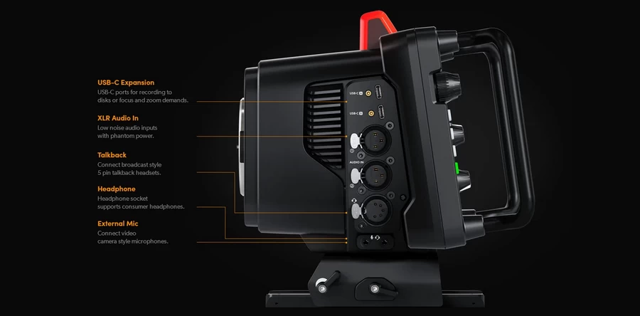 Blackmagic Studio Camera 4K Plus G2 by  in  - EC MALL