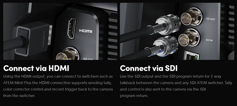 Blackmagic Studio Camera 4K Plus G2 by  in  - EC MALL