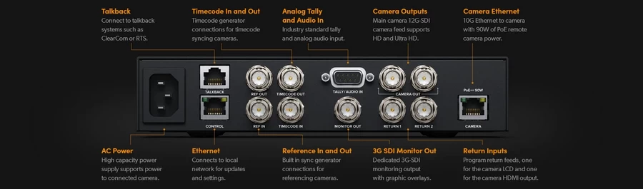 Blackmagic Studio Camera 4K Plus G2 by  in  - EC MALL