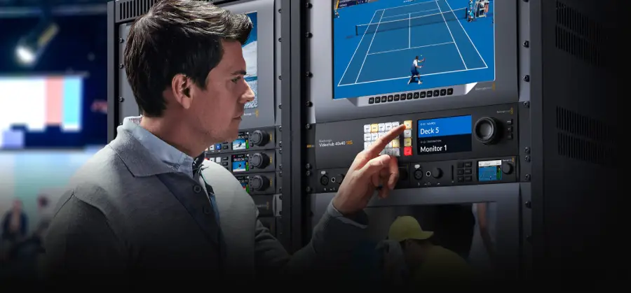 Blackmagic Videohub 80x80 12G by  in  - EC MALL