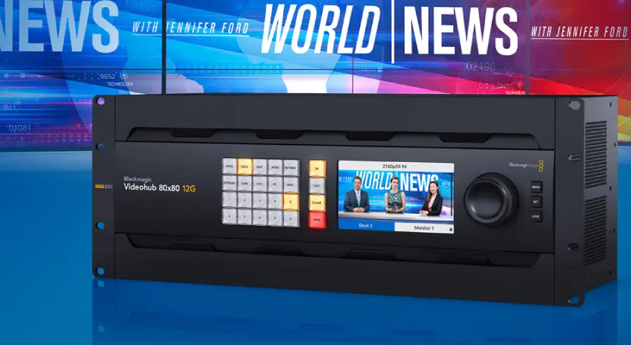 Blackmagic Videohub 80x80 12G by  in  - EC MALL