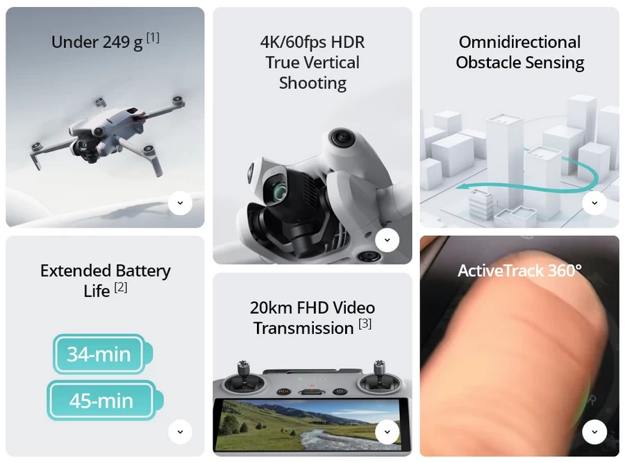 DJI Mini 4 Pro Drone by  in  - EC MALL