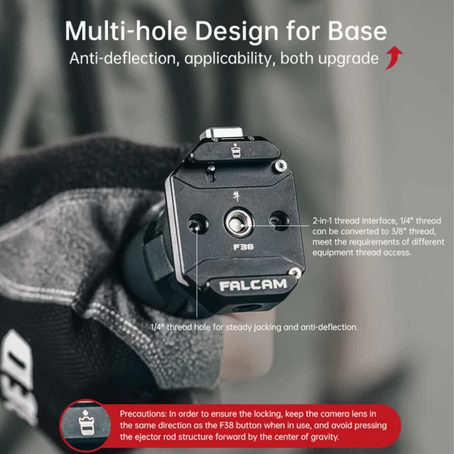 Falcam F38 (F38B3434) Multi-Hole Quick Release Kit by  in  - EC MALL