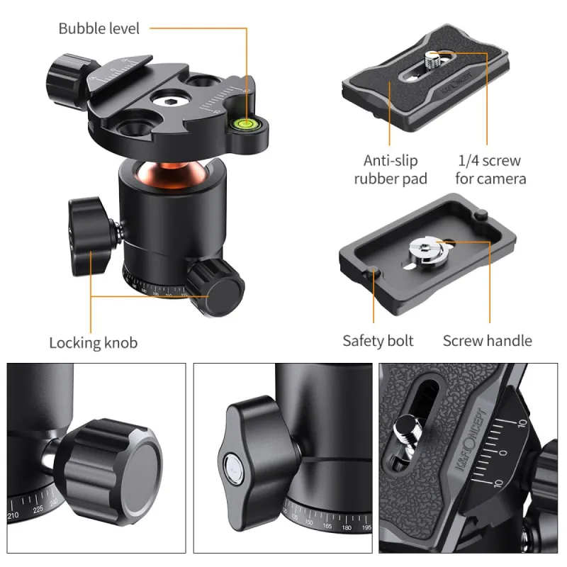 K&amp;F Concept KF31.029V3 KF-25 Ball Head by  in  - EC MALL