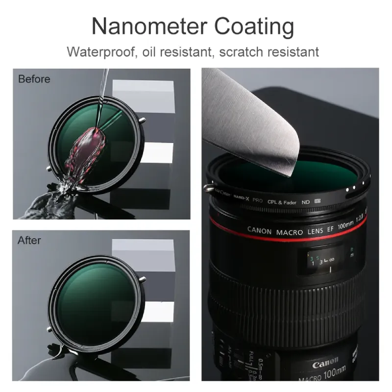 K&F Concept Variable ND2-32&CPL MRC Nano-X Series Filter by  in  - EC MALL