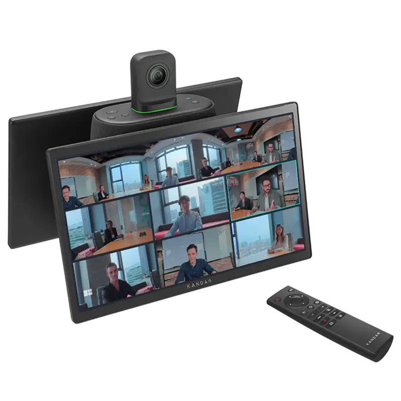 Kandao Meeting Ultra 4K 360 AI Conference Host with Dual Touch Screens by  in  - EC MALL
