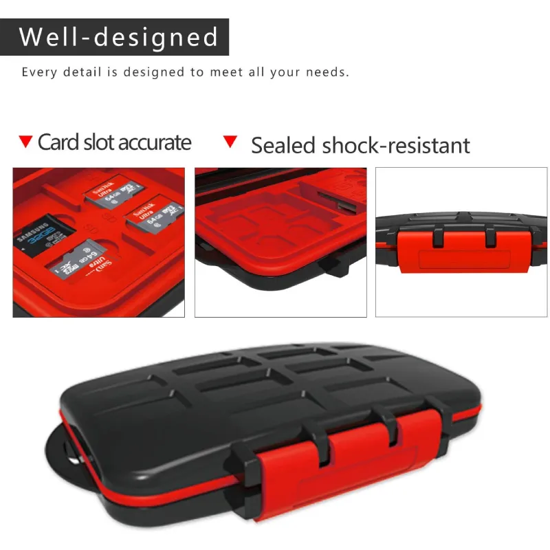 Lensgo KH8S Memory Card Case by  in  - EC MALL