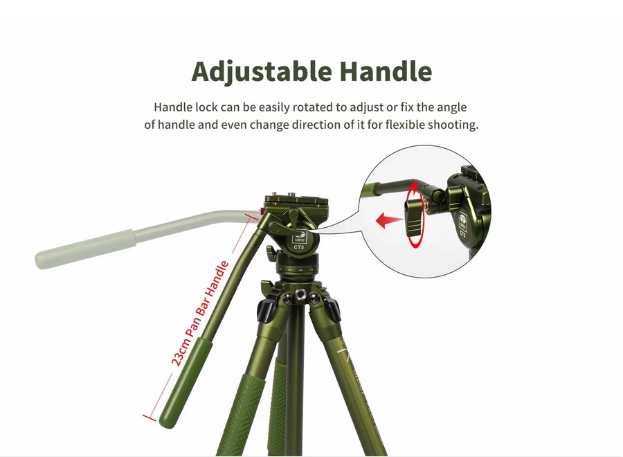 Sirui GT04+GT5 Pilot Series Video Tripod Kit by  in  - EC MALL