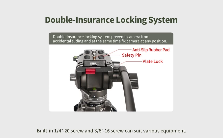 Sirui GT04+GT5 Pilot Series Video Tripod Kit by  in  - EC MALL