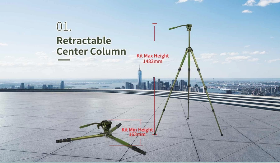 Sirui GT04+GT5 Pilot Series Video Tripod Kit by  in  - EC MALL