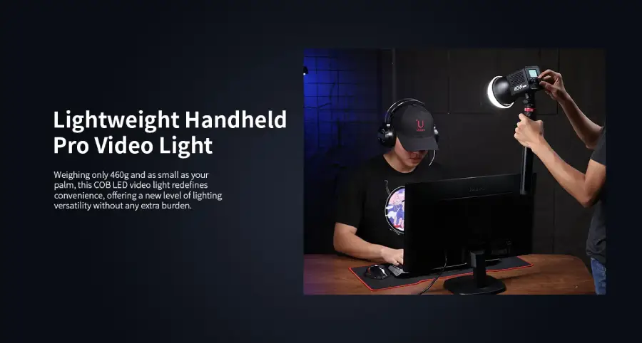 Ulanzi LT028 Portable 40W LED Video Light by  in  - EC MALL