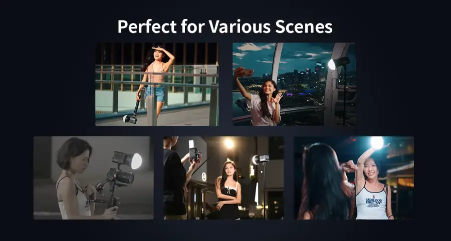 Ulanzi LT028 Portable 40W LED Video Light by  in  - EC MALL