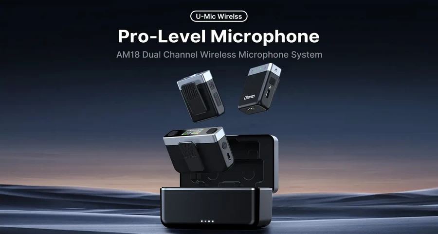 Ulanzi U Mic AM18 Wireless Pro Microphone by in - EC MALL