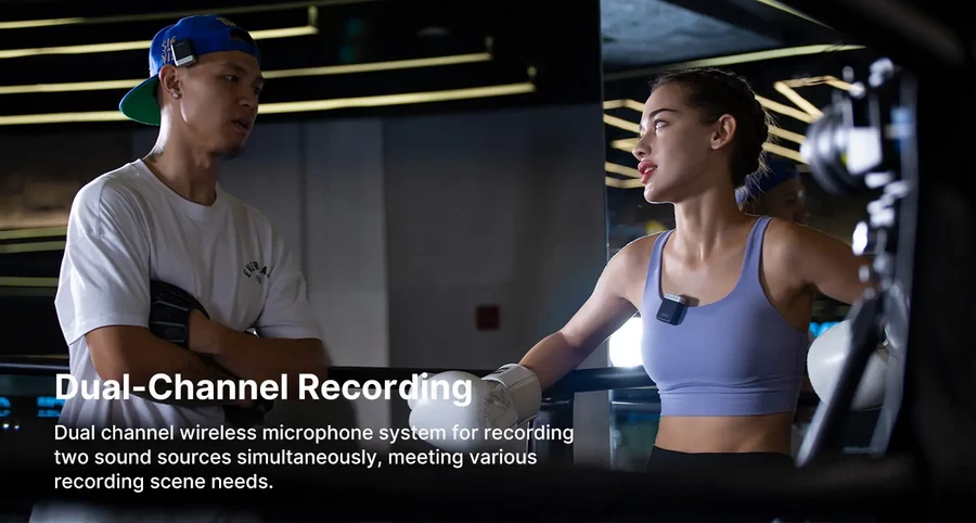 Ulanzi U Mic AM18 Wireless Pro Microphone by in - EC MALL