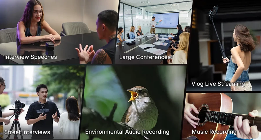 Ulanzi U Mic AM18 Wireless Pro Microphone by in - EC MALL