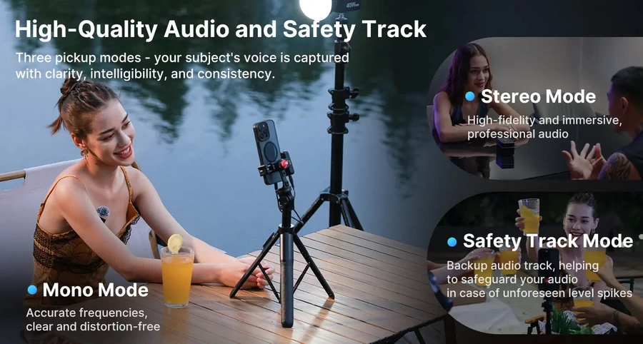 Ulanzi U Mic AM18 Wireless Pro Microphone by in - EC MALL