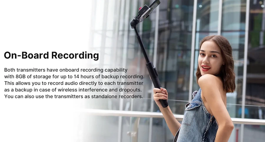 Ulanzi U Mic AM18 Wireless Pro Microphone by in - EC MALL