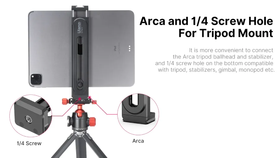 Ulanzi U-Pad Ⅱ Plastic Ipad Tripod Mount by  in  - EC MALL